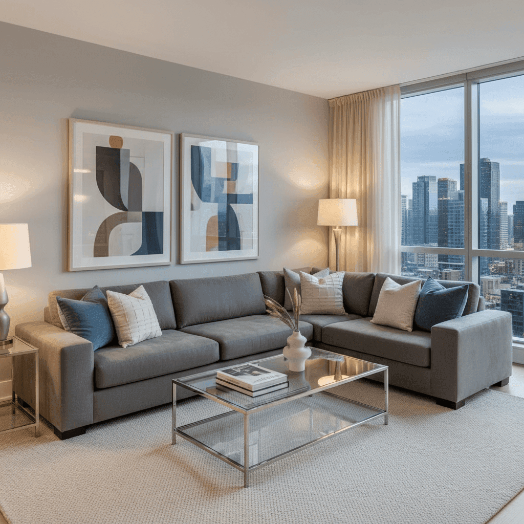 AI generated real estate staging